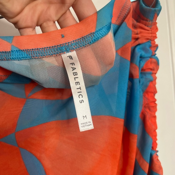 Sheer Fabletics Neon Retro Skirt - Picture 8 of 8